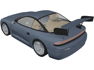 Mitsubishi 3000GT [Tuned] 3D Model preview