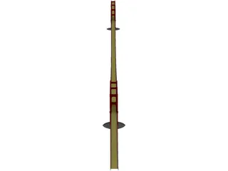 Golden Gate Bridge 3D Model preview