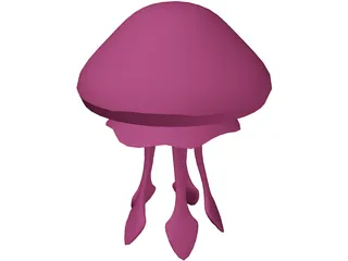 Jelly Fish 3D Model preview
