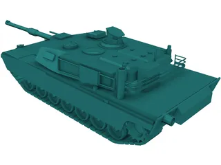 Tank 3D Model preview