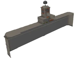 Puerta del Sol Madrid 3D Model preview