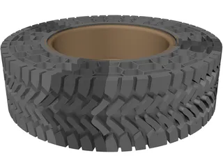 Run Flat Tire 3D Model preview