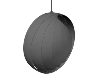 Moon Lamp 3D Model preview