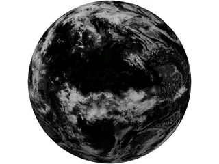 Earth 3D Model preview