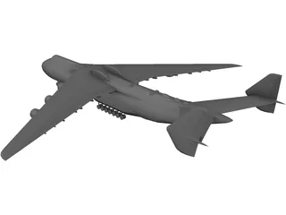 Antonov An-225 Mriya 3D Model preview