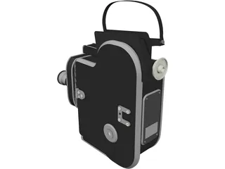 Camcorder Vintage 3D Model preview