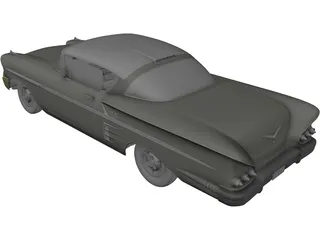 Chevrolet Impala (1958) 3D Model preview