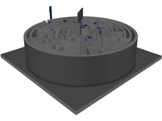 Maze 3D Model preview