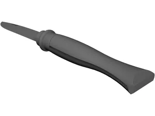 Opinel Knife 3D Model preview