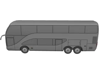 Bus 3D Model preview