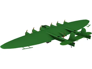 Kalinin K-7 Giant 3D Model preview