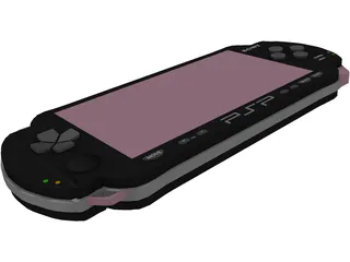 Sony PlayStation Portable (PSP) 3D Model preview