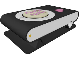 Ipod Kitty 3D Model preview