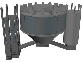 Steel-Concrete Bond 3D Model preview