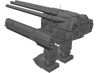Monster 3D Model preview
