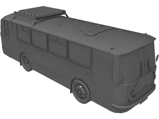 LAZ 695 3D Model preview