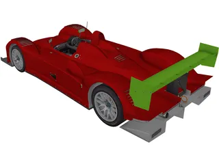 Courage C65 LeMans 3D Model preview