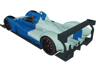 Courage LC70 LeMans 3D Model preview