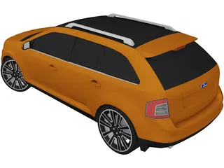Ford Edge (2010) 3D Model preview