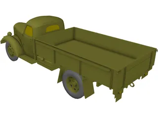 ZIL 164 3D Model preview