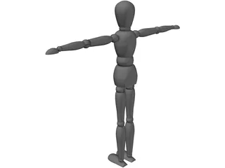 Dummy 3D Model preview