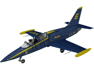 Aero L-39 Albatros US Navy 3D Model preview