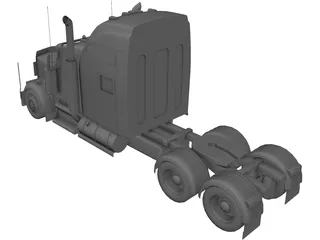 Peterbilt 379 3D Model preview