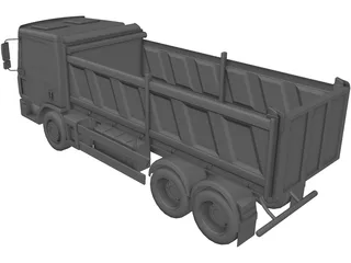 MAN T6L8.210 Truck 3D Model preview