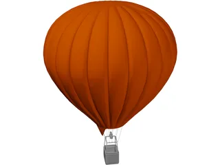 Air Sphere Balloon 3D Model preview