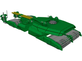 T-9000 3D Model preview