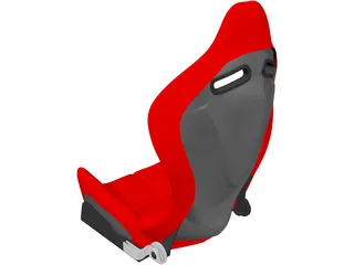 Seat Car 3D Model preview