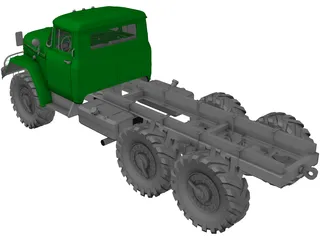 ZIL 131 3D Model preview