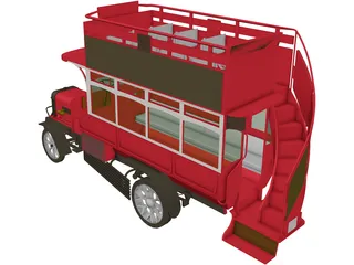 Omnibus S 193 3D Model preview