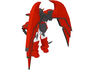 Oz-MS13 Gundam Epyon 3D Model preview