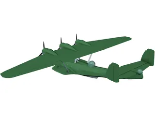 Dornier Do 24 ATT 3D Model preview