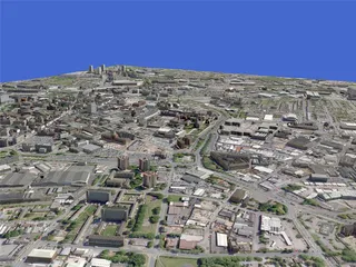 Wolverhampton City (UK) 3D Model preview
