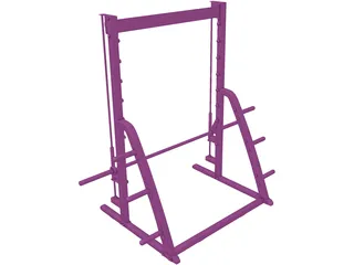 Simulator Rack 3D Model preview