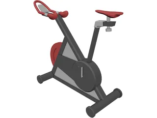 Bike Machine 3D Model preview
