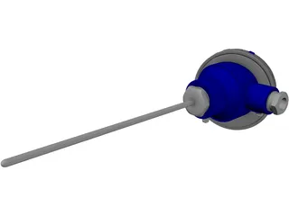 Temperature Probe 3D Model preview