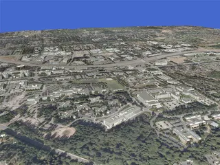 Redmond City, South 3D Model preview