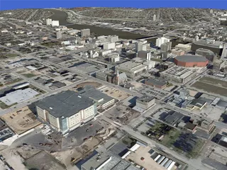 Rockford City 3D Model preview