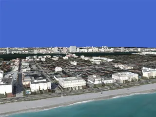 West Palm Beach City 3D Model preview