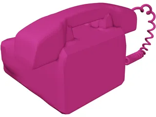 Funny Phone 3D Model preview