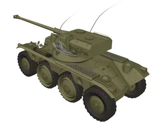 969C Tank 3D Model preview