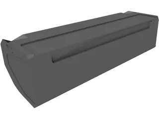 Air Conditioner LG Int 3D Model preview