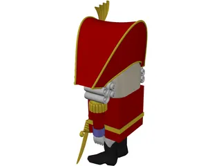 Nutcracker 3D Model preview