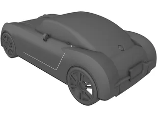 Dodge Razor Concept (2004) 3D Model preview