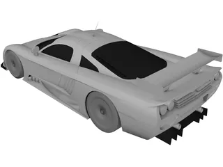 Saleen S7R 3D Model preview