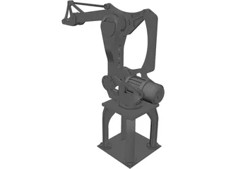 Fanuc M-410iB 3D Model preview