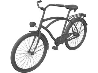 Bike 3D Model preview